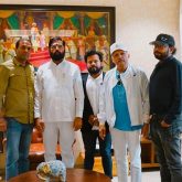 Amid bomb threats, Annu Kapoor and Hamare Baarah filmmakers meet Maharashtra CM Eknath Shinde