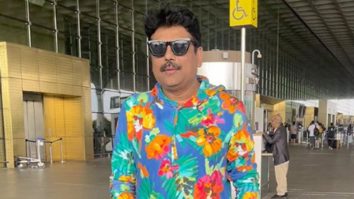 Brightening up our day with his colourful t-shirt, Shailesh Lodha