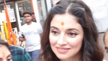 Divya Khossla seeks blessings at Siddhivinayak temple for ‘Savi’