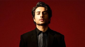 Ibrahim Ali Khan makes a statement in bespoke black velvet tuxedo