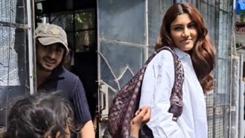 Paps capture Arhaan Khan as he gets clicked with Alizeh Agnihotri