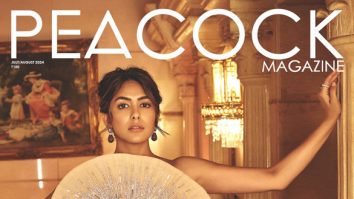 Mrunal Thakur on the cover of Peacock