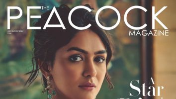 Mrunal Thakur on the cover of Peacock