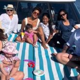 Priyanka Chopra parties with daughter Malti Marie and The Bluff team on yacht amid shoot, watch
