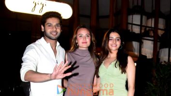 Photos: Abhimanyu Dassani, Avantika Dasani and Jim Sarbh snapped at Gigi restaurant in Bandra