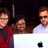 Salman Khan shares BTS photos from the sets of Sikandar