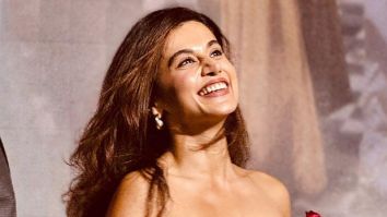 Taapsee Pannu Stuns in Yellow at Khel Khel Mein’s ‘Hauli Hauli’ song launch