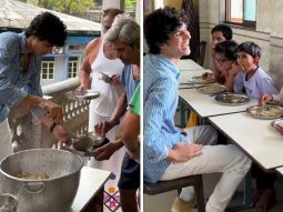 Abhay Verma celebrates Munjya’s Rs. 100 crore box office success with orphaned kids, see video