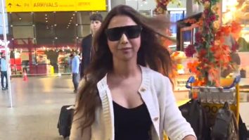 Arbaaz Khan & Sshura Khan walk hand in hand as they get clicked at the airport
