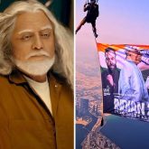 Indian 2 conquers Dubai skies; Kamal Haasan's poster unveiled 13,000 feet above Palm Jumeirah, watch