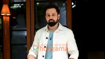 Photos: Emraan Hashmi spotted outside a cafe in Bandra