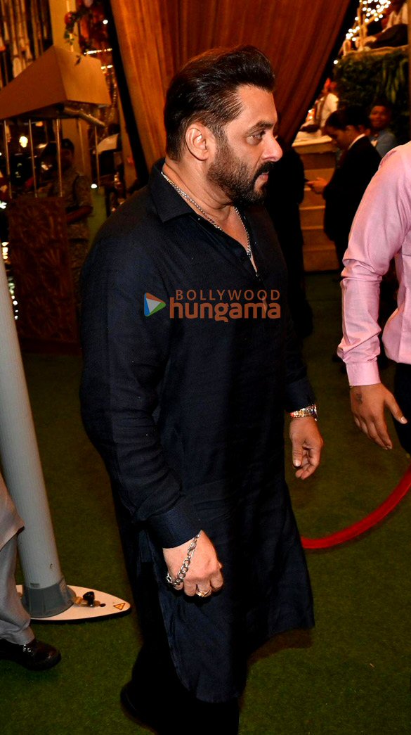 Photos: Salman Khan, Janhvi Kapoor, Sara Ali Khan and others attend Anant Ambani and Radhika Merchant’s haldi ceremony
