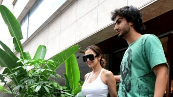 Photos: Malaika Arora and her son Arhaan Khan snapped outside Gigi Bombay in Bandra