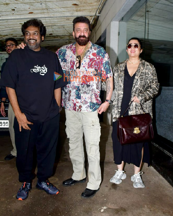 Photos: Sanjay Dutt, Charmme Kaur and Puri Jagannadh snapped at Sunny Super Sound in Juhu Photos: Sanjay Dutt, Charmme Kaur and Puri Jagannadh snapped at Sunny Super Sound in Juhu