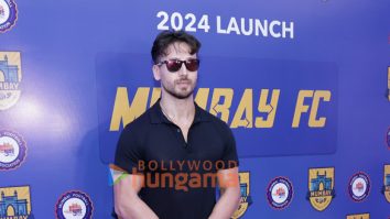 Photos: Tiger Shroff snapped at Mumbay Football Club launch