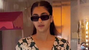 Pooja Hegde greets paps with a smile as she gets clicked in the city