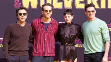 Ryan Reynolds, Hugh Jackman, Emma Corin and Shawn Levy take Deadpool & Wolverine to Berlin; attend 2024 UEFA quarter finals