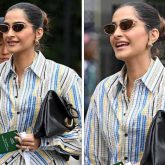 Sonam Kapoor serves chic style Bottega Veneta dress, Tex Mule shoes and Liberta bag for Wimblendon Women’s Finals 2024