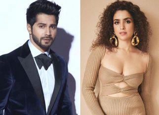 Varun Dhawan sips chai and thanks Sanya Malhotra on sets of Sunny Sanskari Ki Tulsi Kumari, see pic