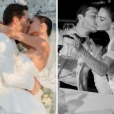 Inside Amy Jackson and Ed Westwick’s dreamy wedding on the Amalfi Coast in Italy in Alberta Ferretti and Armani attire, see videos and photos