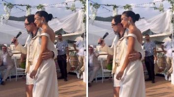 Inside Amy Jackson and Ed Westwick’s pre-wedding Amalfi coast yacht celebrations, watch