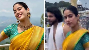 Janhvi Kapoor visits Tirupathi with Shikhar Pahariya on her late mother’s birth anniversary; video goes viral