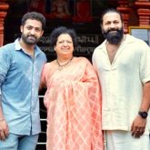 NTR Jr honors his mother's birthday wish with visit to Udupi temple, Rishab Shetty joins