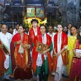 Namrata Shirodkar takes off to Tirupathi in a private plane with kids Gautham and Sitara Ghattamaneni, sister Shilpa Shirodkar, and others