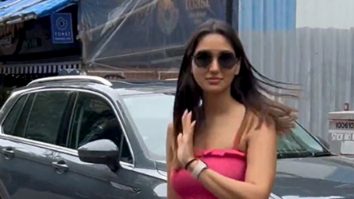 Nikita Dutta gets clicked in a cute pink outfit as she steps out in the city