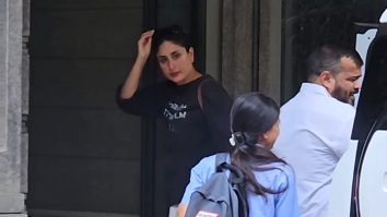 Paps capture a glimpse of Kareena Kapoor Khan & Taimur