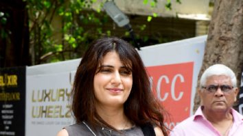 Photos: Fatima Sana Shaikh snapped outside gym in Santacruz