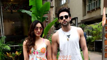 Photos: Parth Samthaan and Khushalii Kumar snapped promoting Ghudchadi