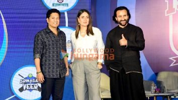 Photos: Saif Ali Khan, Kareena Kapoor Khan and Sachin Tendulkar snapped at the ISPL (Indian Street Premiere League) event