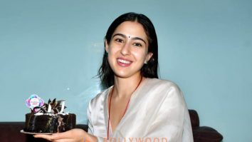 Photos: Sara Ali Khan celebrates her 29th birthday with media