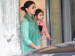 Raha arrives with mom Alia Bhatt & Daadi Neetu Kapoor for Rakshabandhan celebrations