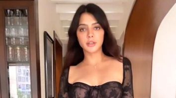 Rocking that little black dress effortlessly! Ruhi Singh