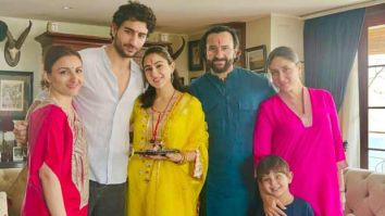 Sara Ali Khan and Soha Ali Khan get together with Ibrahim Ali Khan, Saif Ali Khan, Kareena Kapoor Khan, Taimur and Jeh for Rakhi celebrations