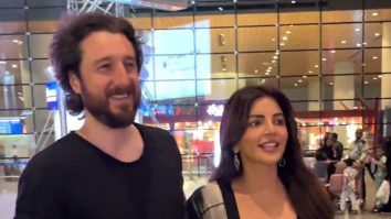 Shama Sikander gets clicked at the airport with her husband