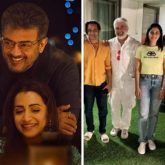 Trisha Krishnan gives fans a glimpse into the world of Ajith Kumar starrer Vidaa Muyarchi