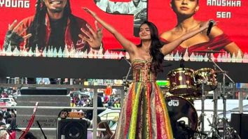 Anushka Sen makes history as first Indian artist to perform live at Times Square at New York: “This is a new beginning, can’t wait to see what all I will be exploring”