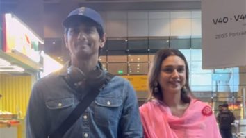 Aditi Rao Hydari and Siddharth make first public appearance after wedding, hold hands at Mumbai Airport