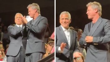 Brad Pitt and George Clooney receive 4-minute standing ovation at Wolfs world premiere at Venice Film Festival 2024, watch