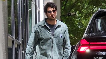 Ibrahim Ali Khan waves at paps in his cool casual as he steps out in the city