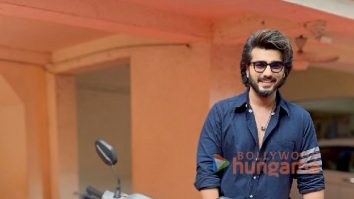 Photos: Arjun Kapoor takes delivery of his first EV Bike BGauss RUV 350 at his residence in Mumbai