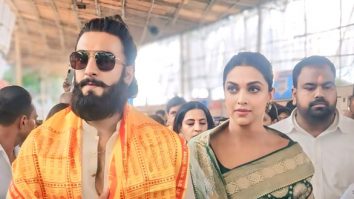 Photos: Deepika Padukone and Ranveer Singh seek blessings at Siddhivinayak Temple