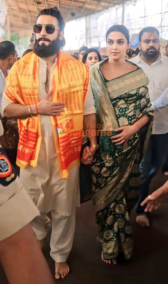 Photos: Deepika Padukone and Ranveer Singh seek blessings at Siddhivinayak Temple Photos: Deepika Padukone and Ranveer Singh seek blessings at Siddhivinayak Temple