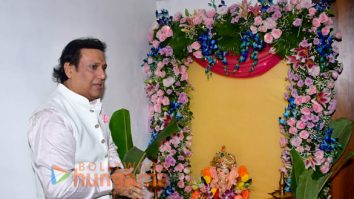 Photos: Govinda’s Ganesh Chaturthi celebration at his house