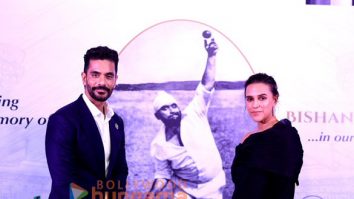 Photos: Kapil Dev, Virendra Sehwag, and others attend a special event hosted by Angad Bedi and Neha Dhupia in honor of Bishan Singh Bedi in Delhi