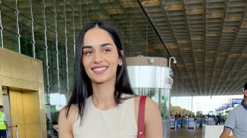 Photos: Manushi Chhillar snapped at the airport Photos: Manushi Chhillar snapped at the airport