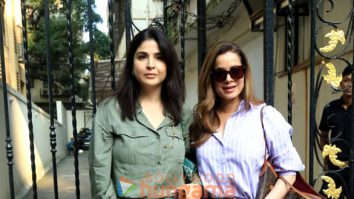 Photos: Neelam Kothari, Maheep Kapoor and Bhavana Pandey snapped at Dharma Productions office